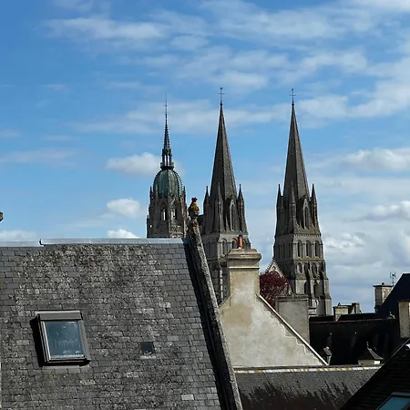 Lägenhet Le Clos De Colombiers Hyper Centre Parking Prive, Proche Sites Du Debarquement Bayeux