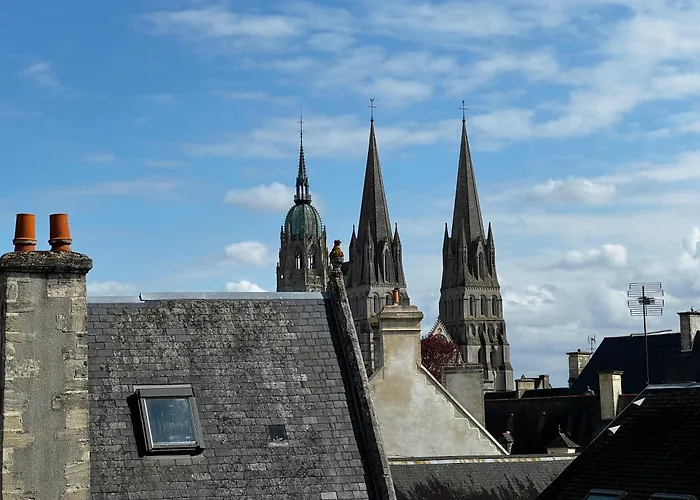 Apartament Le Clos De Colombiers Hyper Centre Parking Prive, Proche Sites Du Debarquement Bayeux